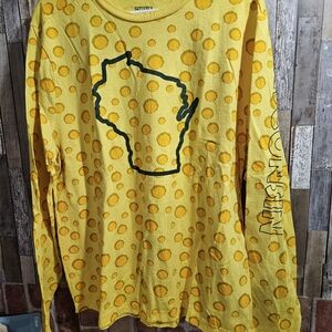 Cheesehead long sleeve tee shirt
